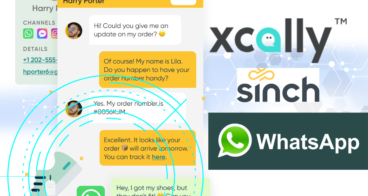 WhatsApp for Business API integration for XCALLY using Sinch Conversation API